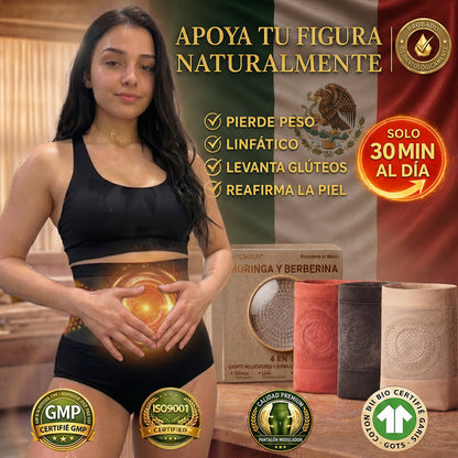 Tienda oficial | 🌹🌹 PEARLMOON® 2026 Shorts esculpidores y quemagrasas con micro-partículas 4-en-1 de Moringa & Berberina 🎁