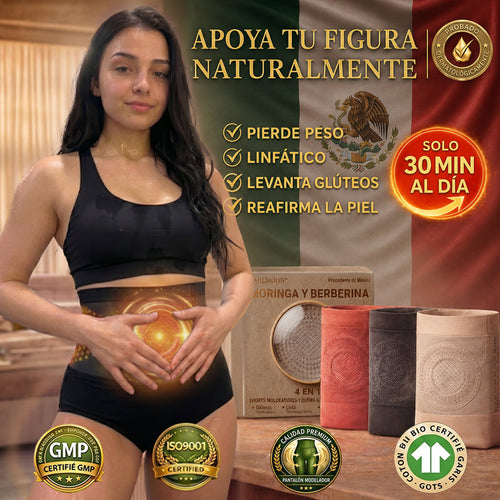 Tienda oficial | 🌹🌹 PEARLMOON® 2026 Shorts esculpidores y quemagrasas con micro-partículas 4-en-1 de Moringa & Berberina 🎁