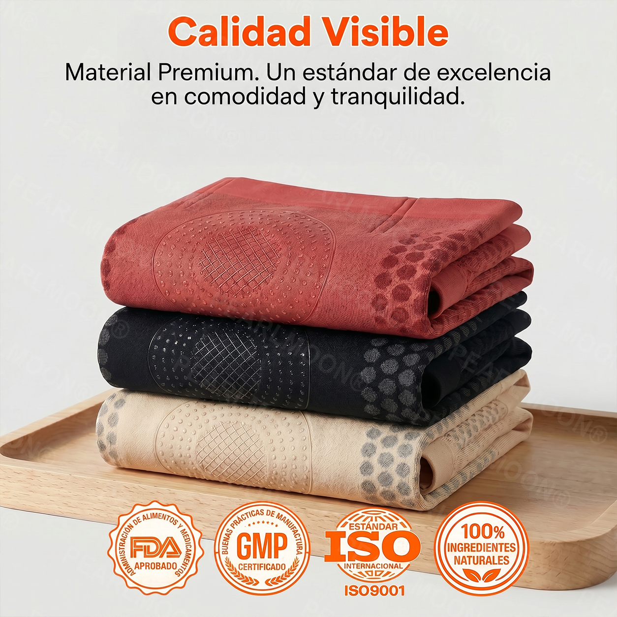 Tienda oficial | 🌹🌹 PEARLMOON® 2026 Shorts esculpidores y quemagrasas con micro-partículas 4-en-1 de Moringa & Berberina 🎁
