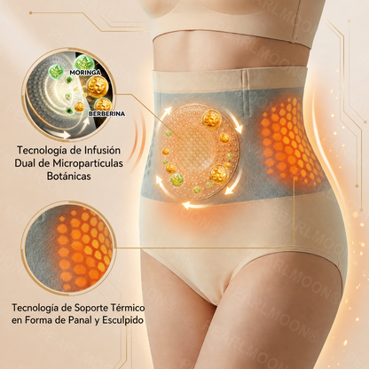 Tienda oficial | 🌹🌹 PEARLMOON® 2026 Shorts esculpidores y quemagrasas con micro-partículas 4-en-1 de Moringa & Berberina 🎁